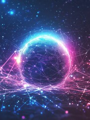 Obraz premium Network 5g. Wireless data transmission 5g technology internet speed broadband five hotspots wifi global networking landing vector page