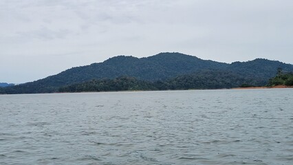lake in the mountains