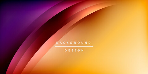 Bright lines background. Gradient geometric template wallpaper