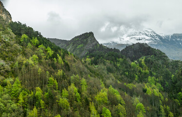 Crossing the Pyrenees through the Portalet pass at the beginning of November