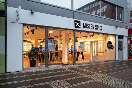 Kiel, Germany - November 13, 2024: Mister Spex optician