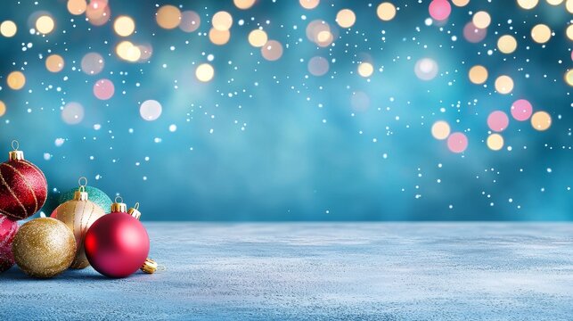 Christmas event celebration with festive ornaments home environment decorative content joyful atmosphere visual delight for holiday spirit