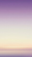 Fototapeta premium A serene gradient of pastel colors in the sky at dusk, evoking tranquility and calmness.