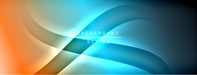 Gradient and shadow wave line geometric background. Vector Illustration For Wallpaper, Banner, Background, Card, Book Illustration, landing page
