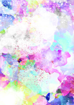 Watercolor digital paper background image illustration 