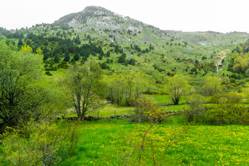 Crossing the Pyrenees through the Portalet pass at the beginning of November