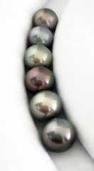 A Close Up of Luminous Tahitian Pearl