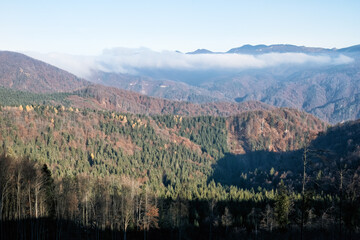 Seasonal natural scene, Kremnica Mountains, Slovakia