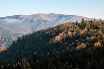 Seasonal natural scene, Kremnica Mountains, Slovakia