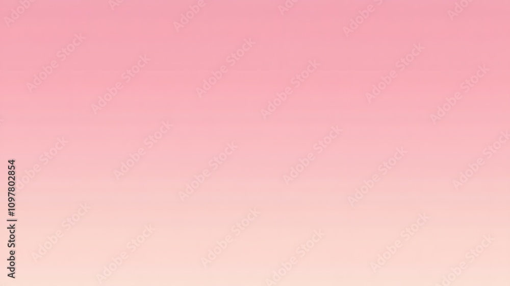 Poster a soft gradient of pink hues, creating a calming and serene visual effect.