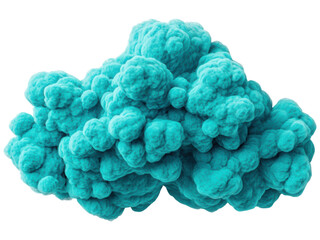 Vibrant Turquoise Cloud Formations