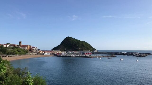 View on Getaria, Basque Country, Spain	