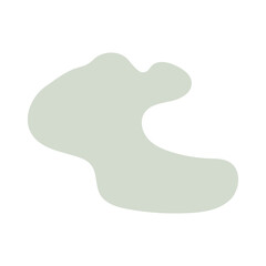 abstract blobs dull green for background