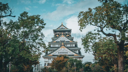 Fototapeta premium 오사카 풍경