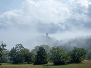 Turm im Nebel 
