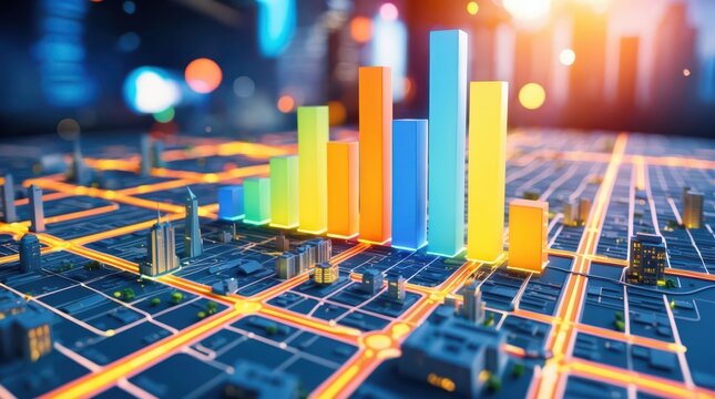 3d GIS data analysis geospatial interpretation and visualization. 