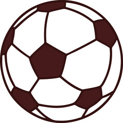 A Beautiful Sport balls variation cartoon vector on white background 