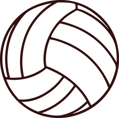 Sport balls variation cartoon vector on white background