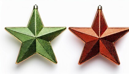 Obraz premium Christmas decor isolated on a white backround