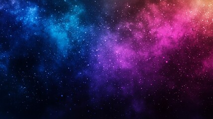 Obraz premium Abstract grainy background with dark purple, blue, and black gradients, glowing shapes, and a vibrant noise texture for a modern poster