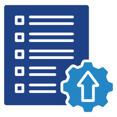 Development dual tone color icon, use for UI, UX, app and web development, digital or print. for industry, education, business, financial, Human Resources theme.