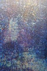 dirty art background in blue purple color
