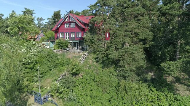 Thomas Mann Haus in Nidden auf der Kurischen Nehrung in Litauen