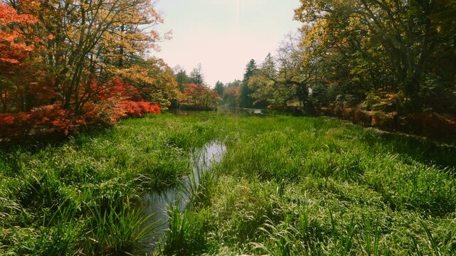 Karuizawa lake in Japan