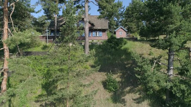 Thomas Mann Haus in Nidden auf der Kurischen Nehrung in Litauen