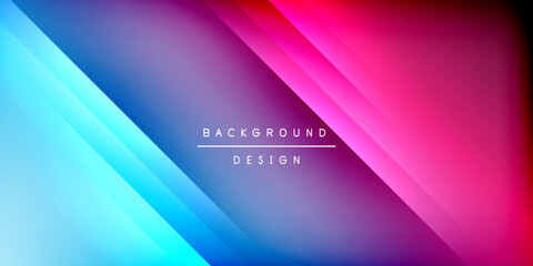 Dynamic shadow lines geometric shapes