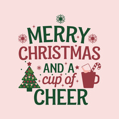 merry christmas card, Christmas T-shirt Design