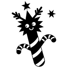 Christmas Quirky and Fun with white background	