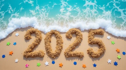 Welcoming 2025 with Sand and Surf