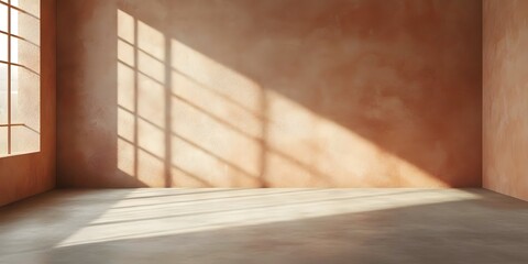 Minimalist Brown Textured Wall Mockup