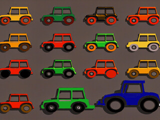 Fototapeta premium Fahrzeuge