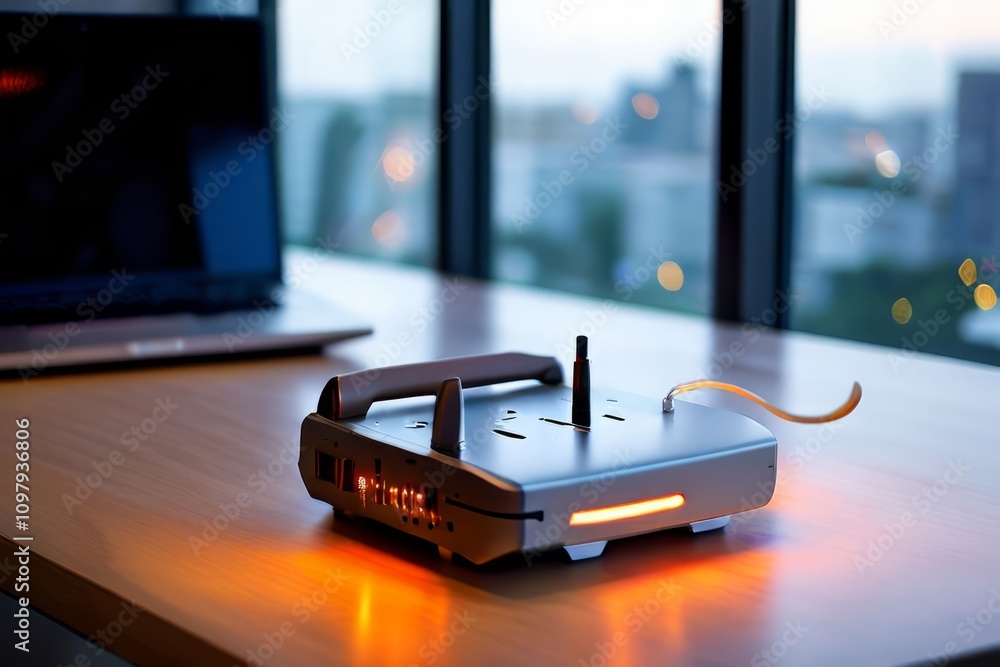 Poster high speed router a powerful router ensuring fast internet conne