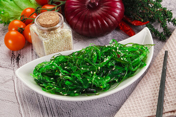 Asian vegan cuisine Chukka salad