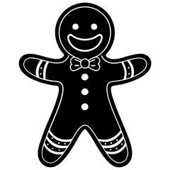 Christmas Gingerbread Giggle with white background 