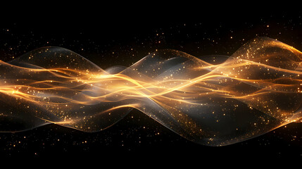 Obraz premium Golden Abstract Background Illustration