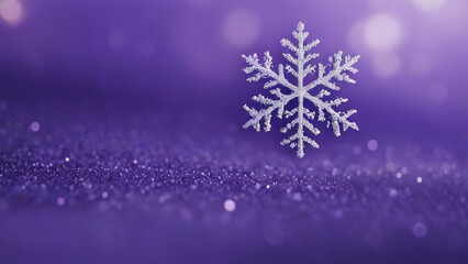 Fototapeta premium christmas background with snowflakes