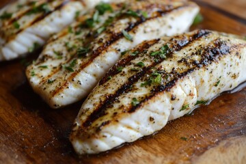 Grilled Fish Tacos. Halibut, Cod, and Haddock Grill on the BBQ