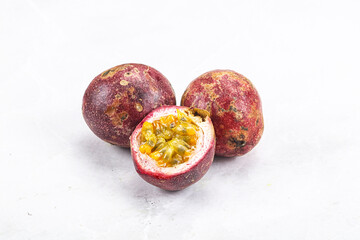 Tropical exotic Maracuya Passion fruit