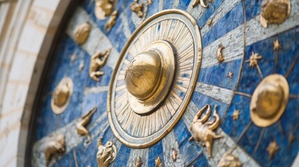 Obraz premium Astrology for beginners, explaining basic concepts of zodiac signs, birth charts, and planetary influences