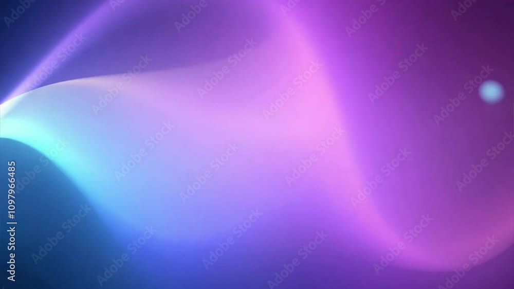 Canvas Prints abstract light swirl: a mesmerizing abstract background with soft, ethereal light swirls in vibrant 
