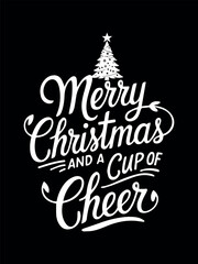 merry christmas card, Christmas T-shirt Design