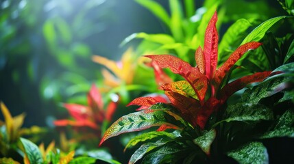 Obraz premium Hydroponics for rare plants, creating optimal environments for growing exotic and hard-to-find species