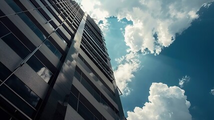 Fototapeta premium Beautiful_architecture_exterior_city_lands
