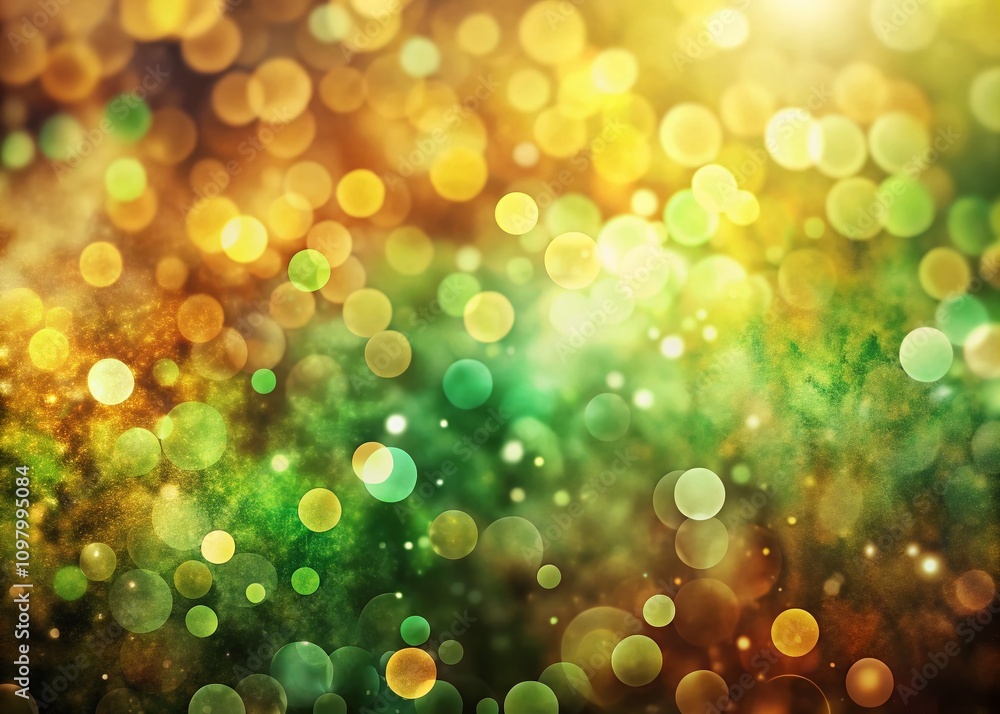 Aufkleber textured abstract background in earthy colors with bokeh effect for graphic design projects, perfect