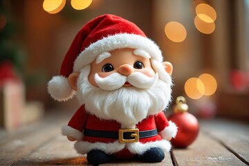 Jolly Santa Claus Plush Toy