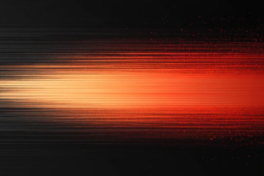 Abstract background featuring a grainy red-to-orange gradient light, dark banner layout, textured noise effect, and space for your poster title